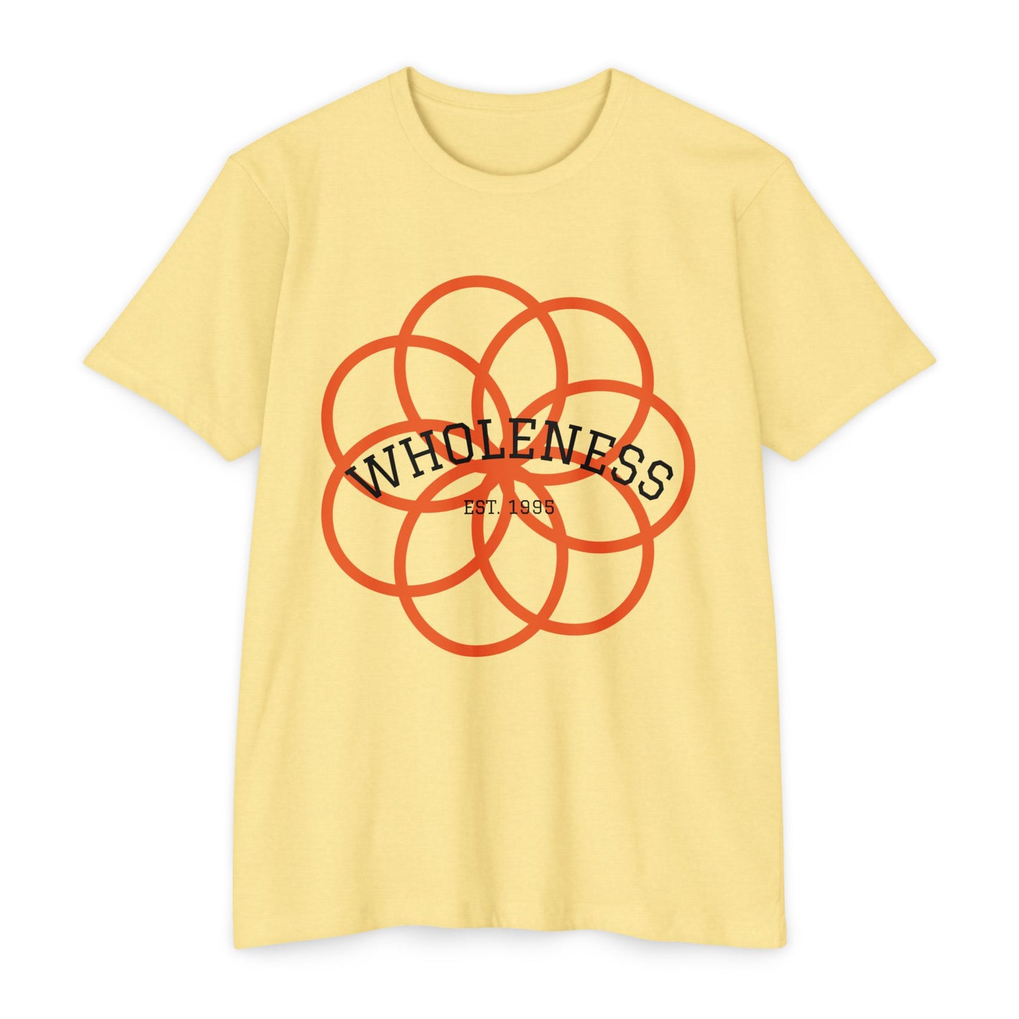 Wholeness Flower Graphic T-Shirt — Mindfulness Wellness Tee