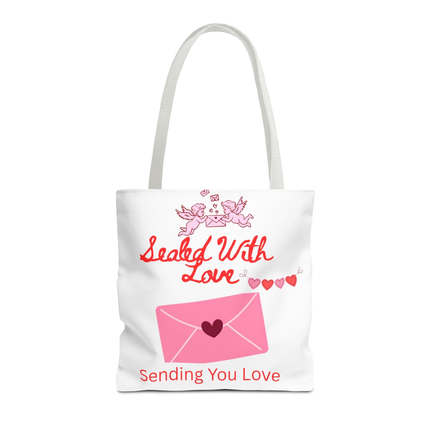 Sealed With Love Tote Bag — 'Sending You Love' Valentine Gift Tote