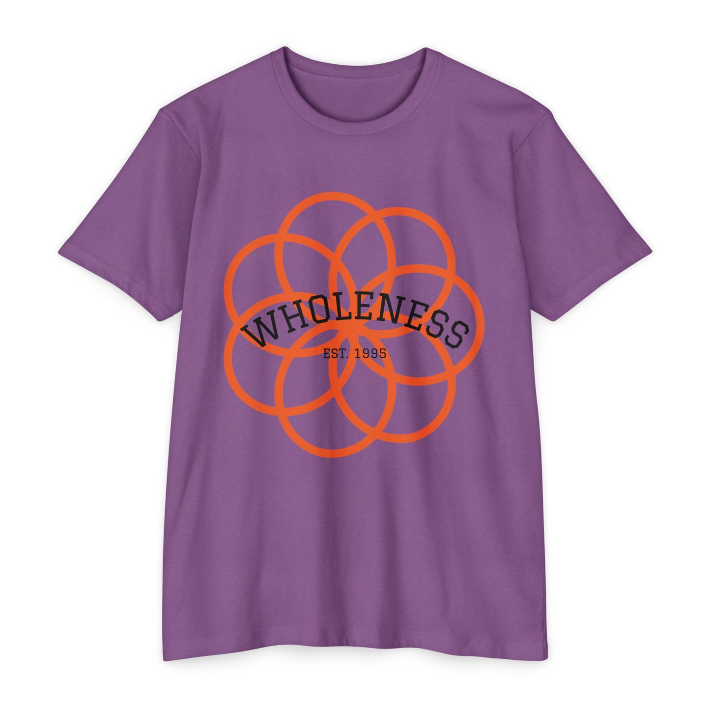Wholeness Flower Graphic T-Shirt — Mindfulness Wellness Tee