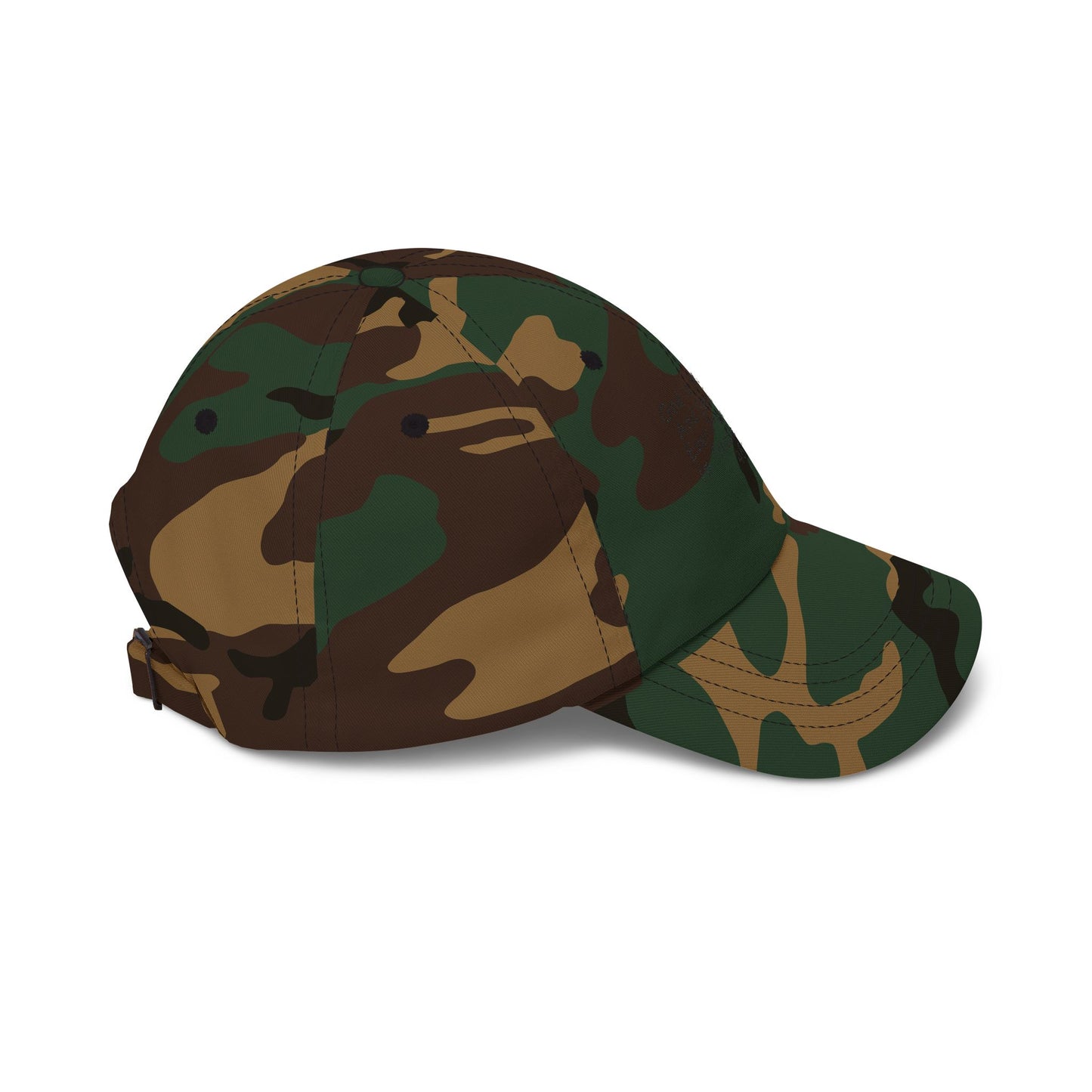 Embroidered Scripture Dad Cap — "God Is My Refuge" (Psalm 46:1)