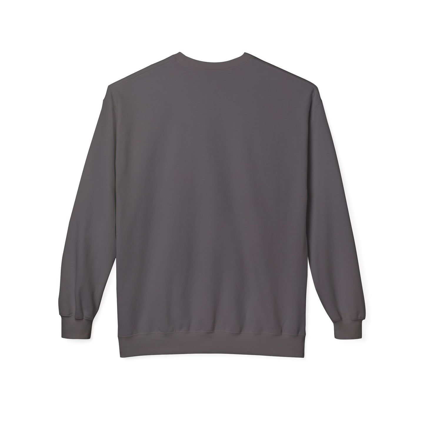 Faith- Crewneck Sweatshirt — “What You Focus On Grows, What You Track Improves” Motivational Crewneck