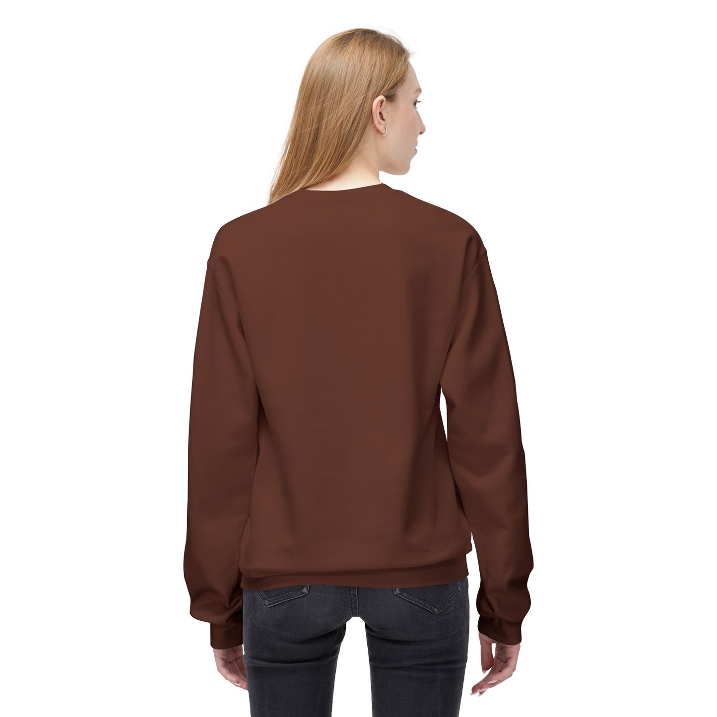 Faith- Crewneck Sweatshirt — “What You Focus On Grows, What You Track Improves” Motivational Crewneck