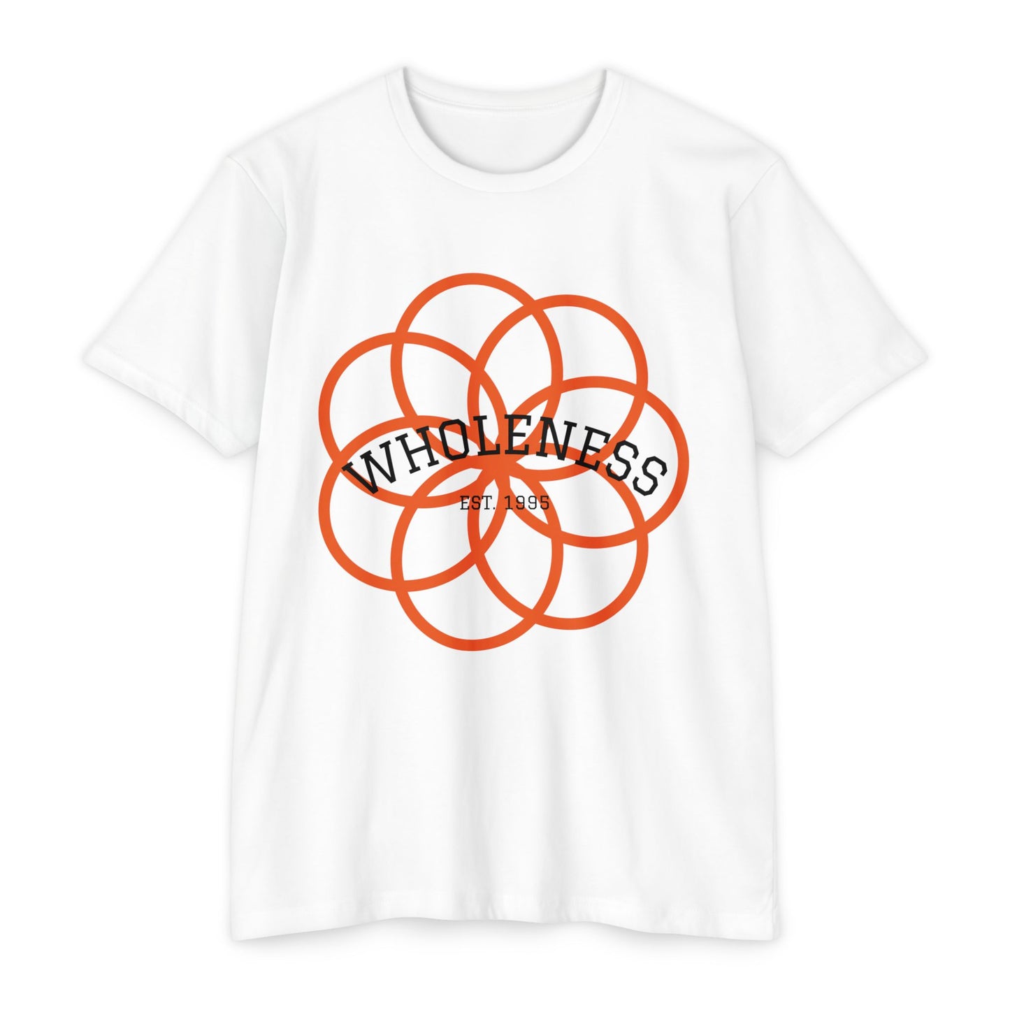 Wholeness Flower Graphic T-Shirt — Mindfulness Wellness Tee