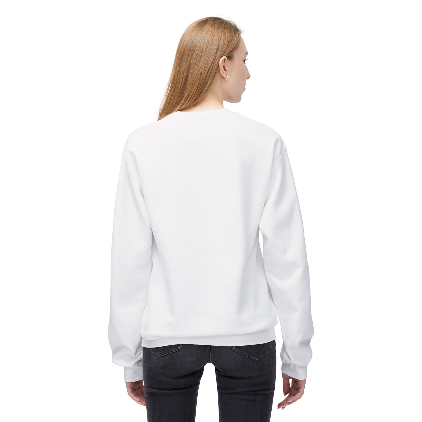 Faith- Crewneck Sweatshirt — “What You Focus On Grows, What You Track Improves” Motivational Crewneck