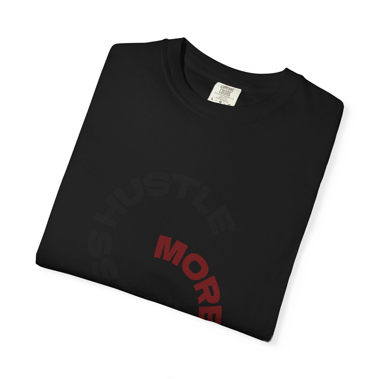Coffee Hustle T-Shirt — “More Coffee, Less Hustle” Graphic Tee (Take a Sip)
