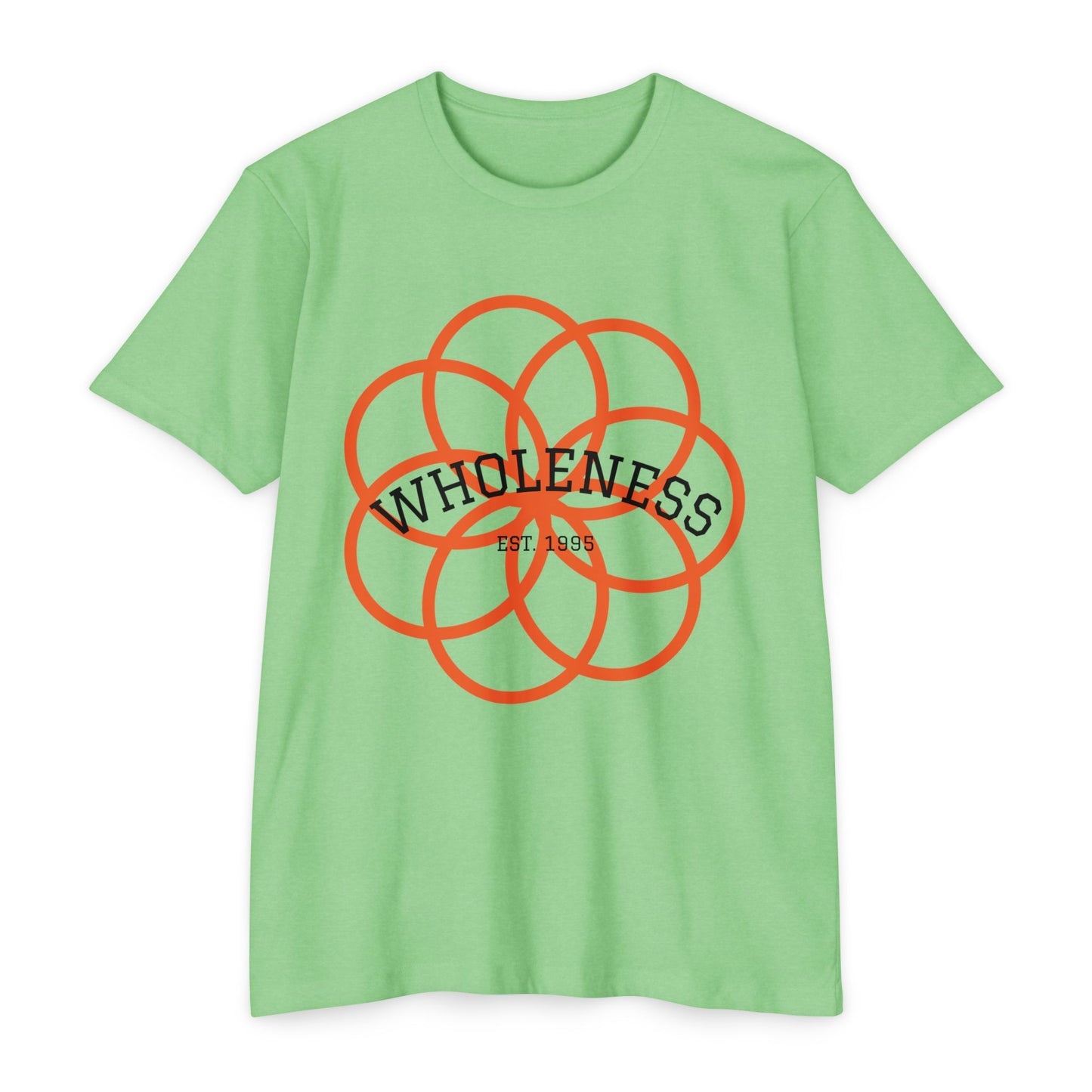 Wholeness Flower Graphic T-Shirt — Mindfulness Wellness Tee