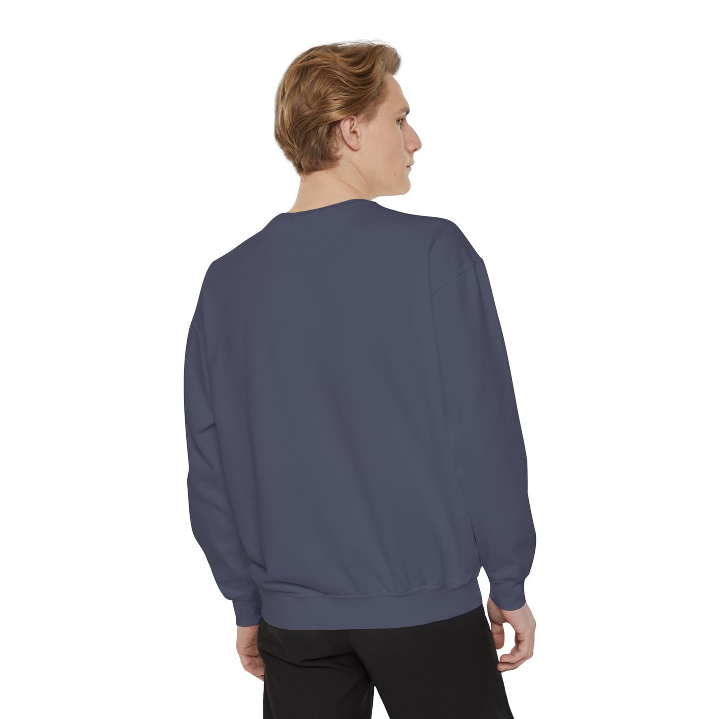 Stay Focus- Unisex Garment-Dyed Sweatshirt