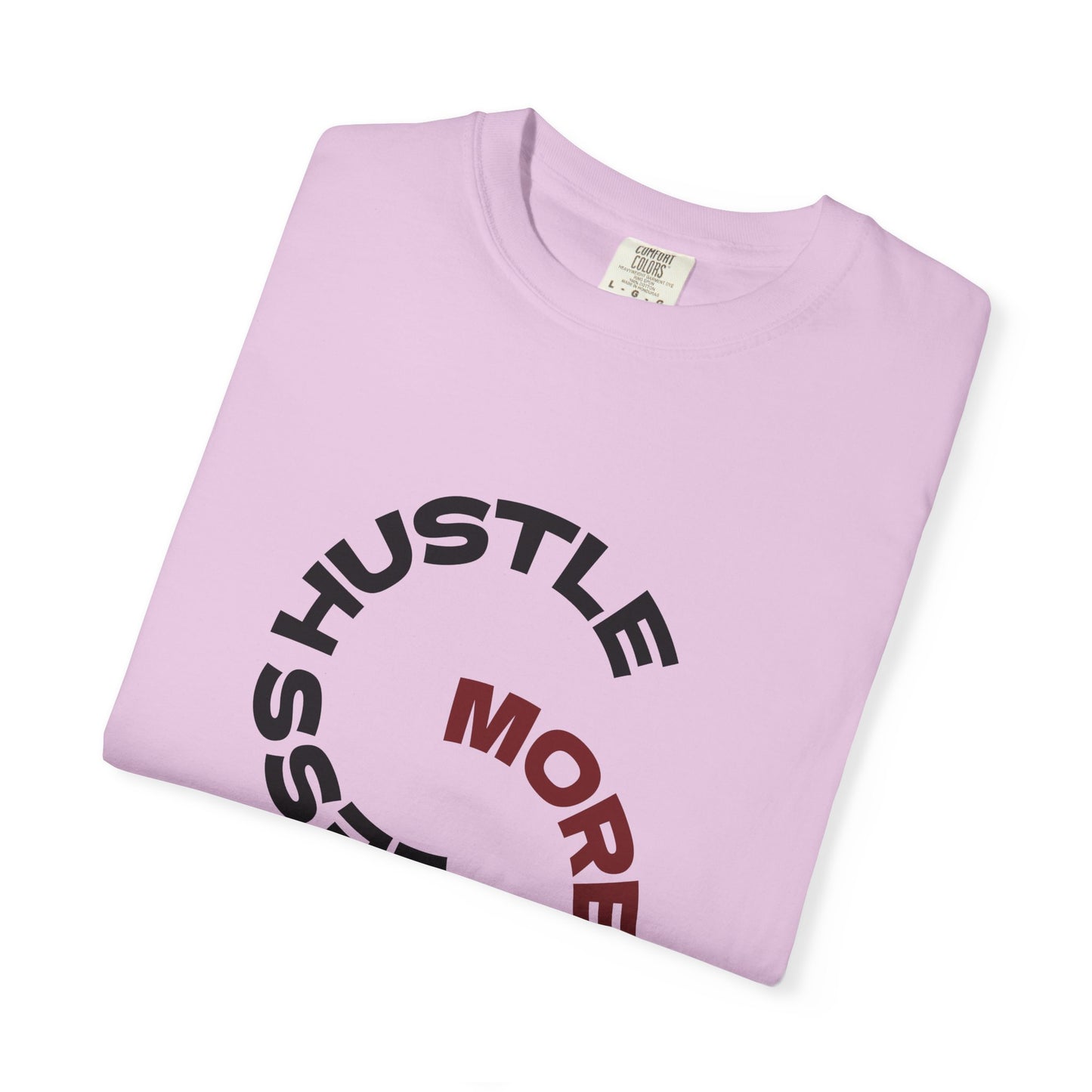 Coffee Hustle T-Shirt — “More Coffee, Less Hustle” Graphic Tee (Take a Sip)