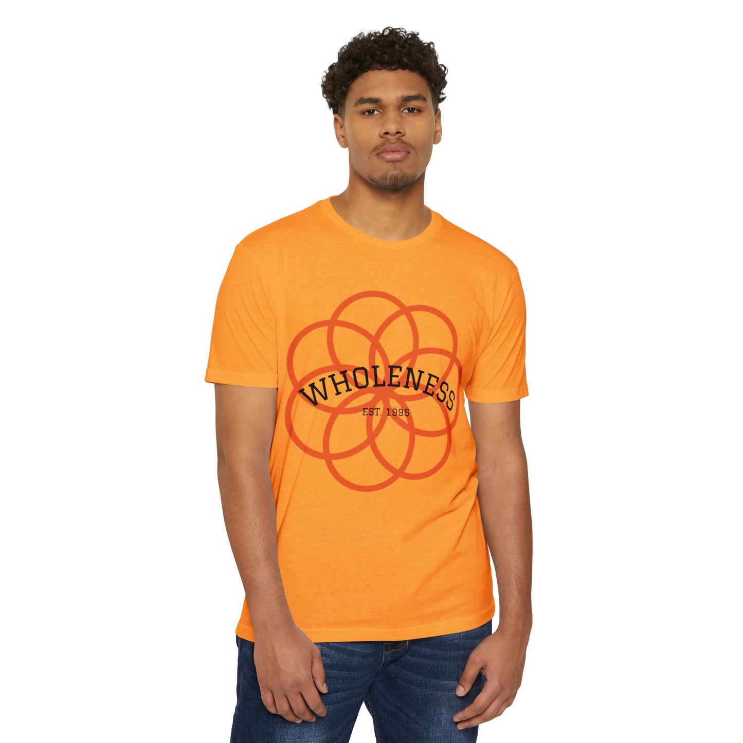 Wholeness Flower Graphic T-Shirt — Mindfulness Wellness Tee