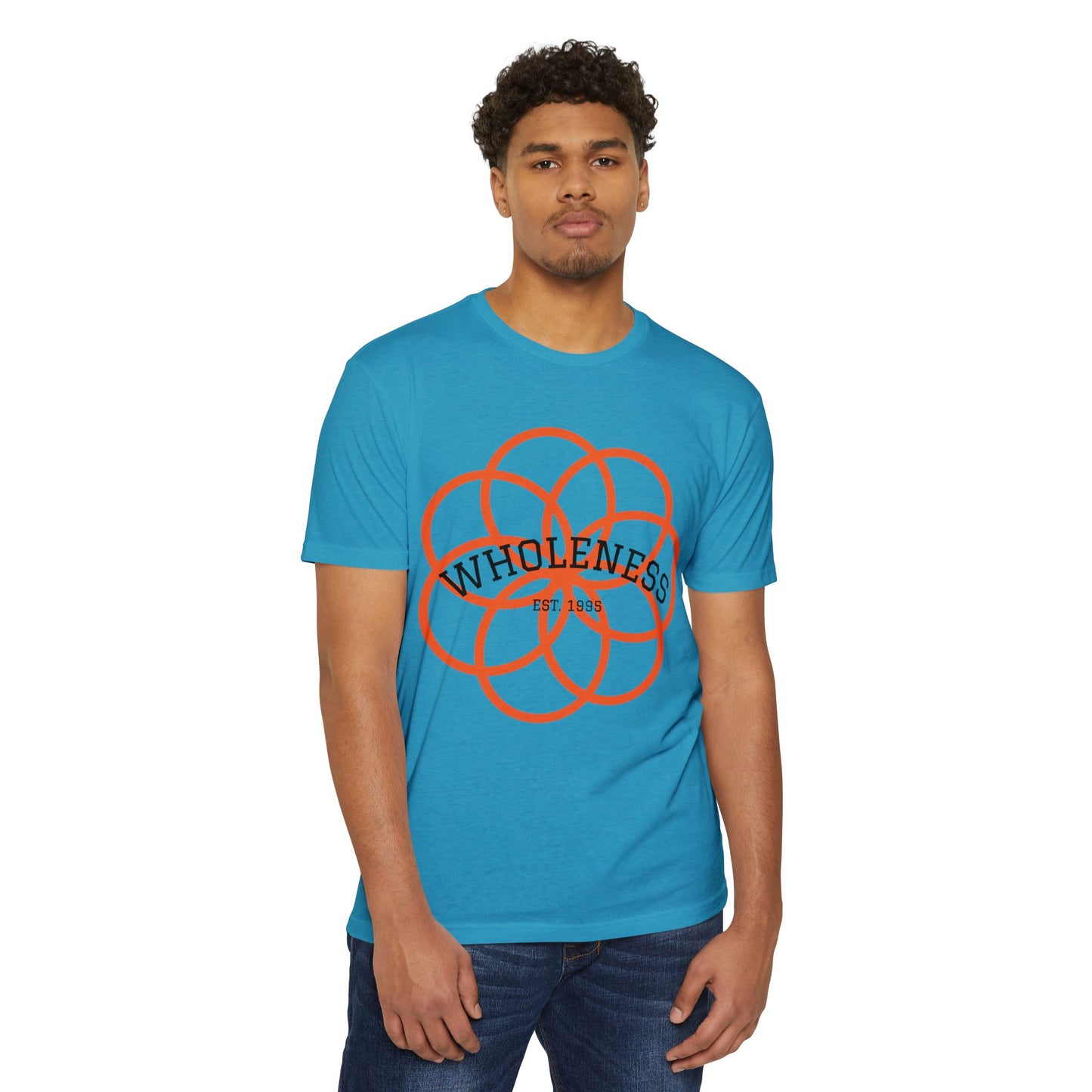 Wholeness Flower Graphic T-Shirt — Mindfulness Wellness Tee