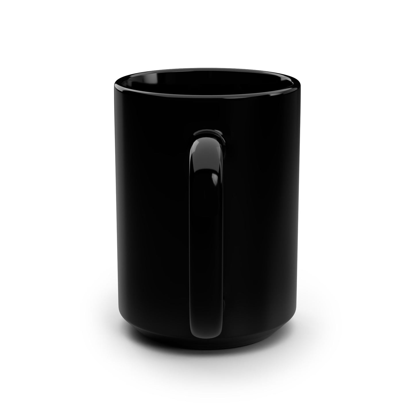 Fix The Pain Not The Hurt Black 15oz Mug — Inspirational Mental Health Coffee Cup