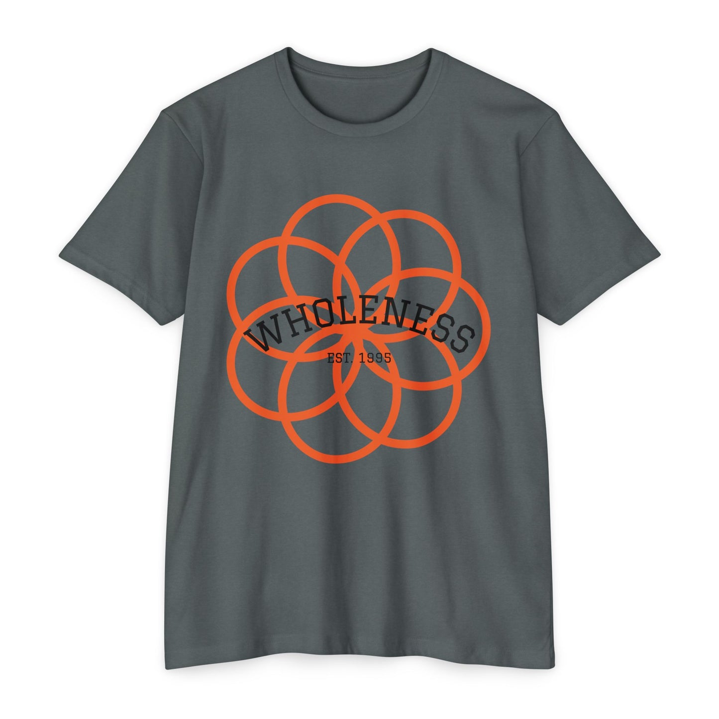 Wholeness Flower Graphic T-Shirt — Mindfulness Wellness Tee