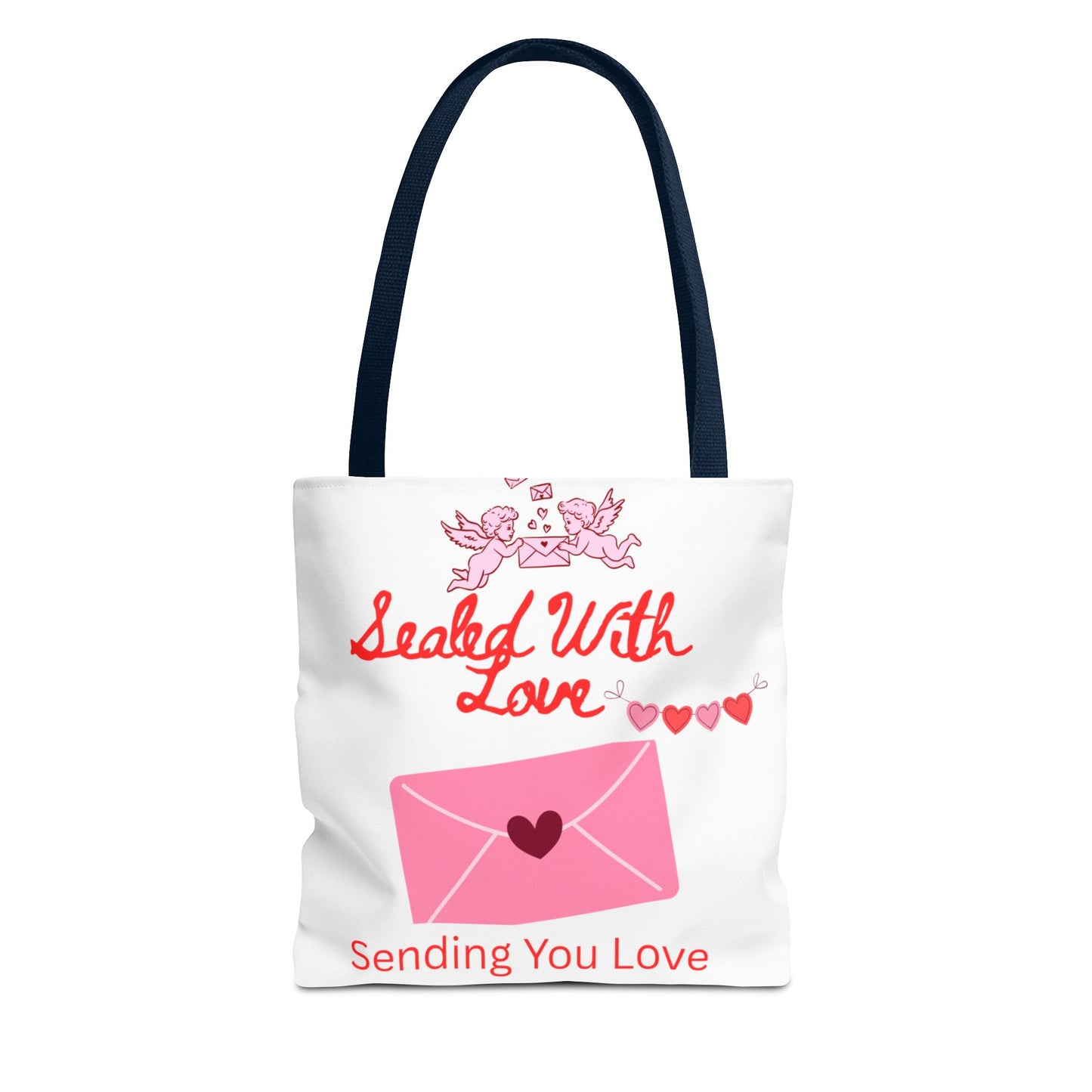Sealed With Love Tote Bag — 'Sending You Love' Valentine Gift Tote