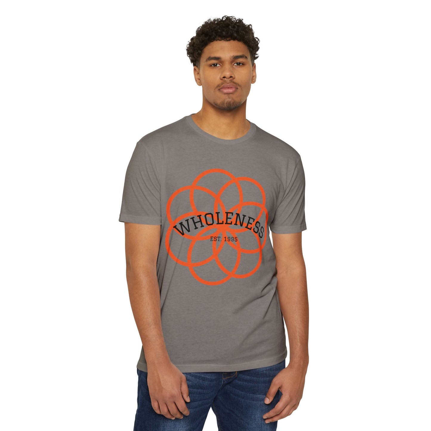 Wholeness Flower Graphic T-Shirt — Mindfulness Wellness Tee