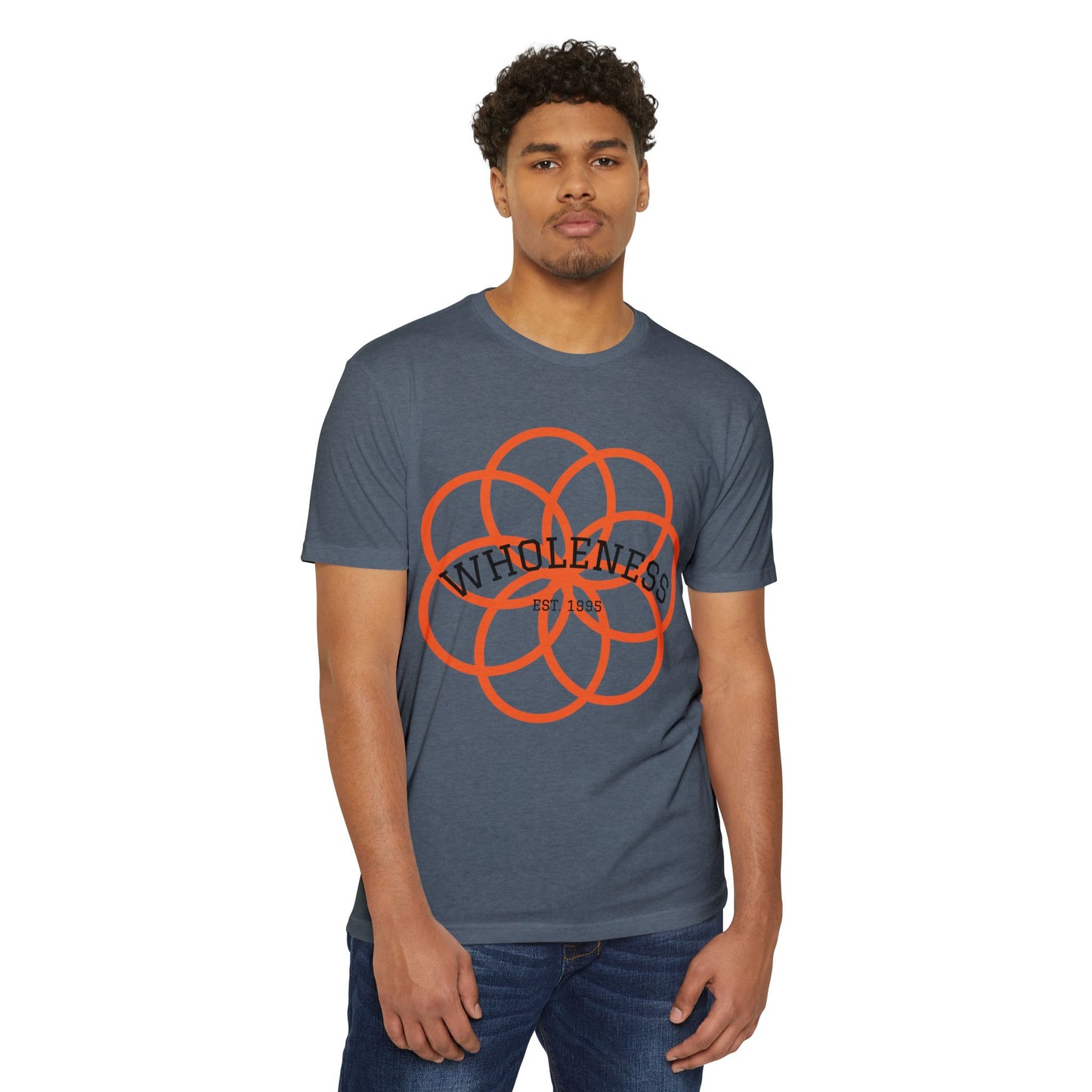 Wholeness Flower Graphic T-Shirt — Mindfulness Wellness Tee