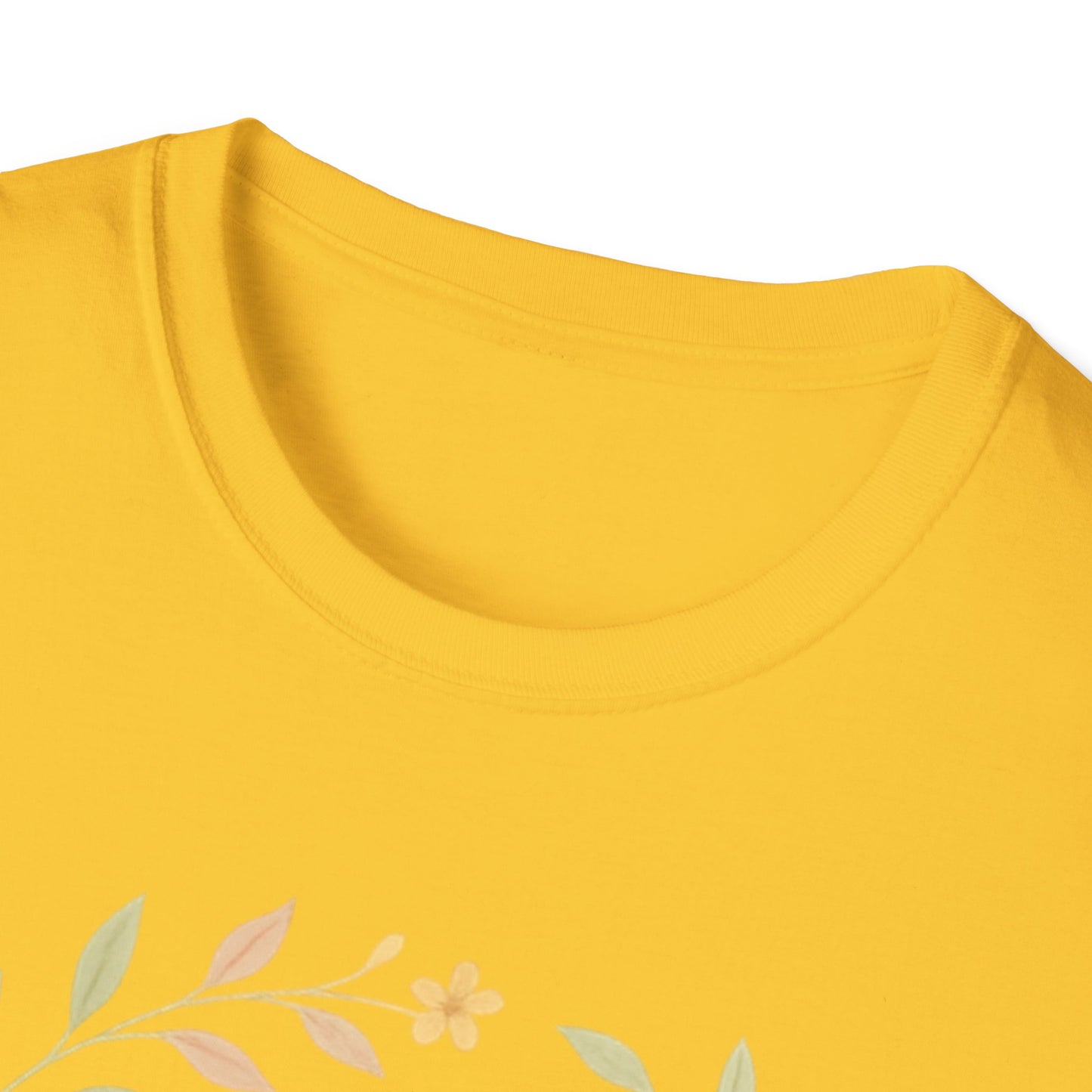 + 1 Rooted in Christ Unisex T-Shirt, Faith-Based Apparel, Inspirational Clothing, Christian Gift, Casual Everyday Wear, Blooming in Love